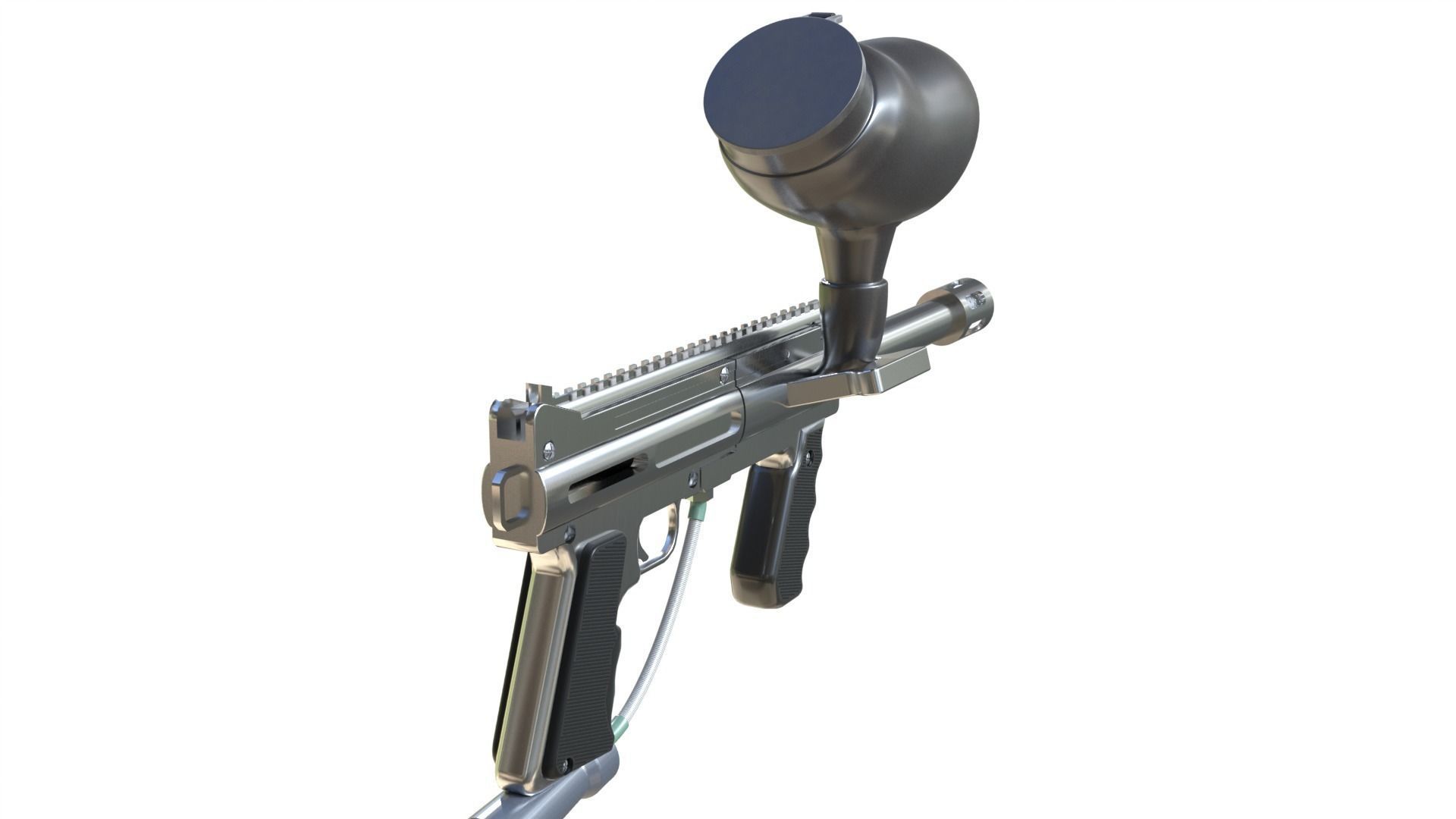 Paintball gun 3D model_15