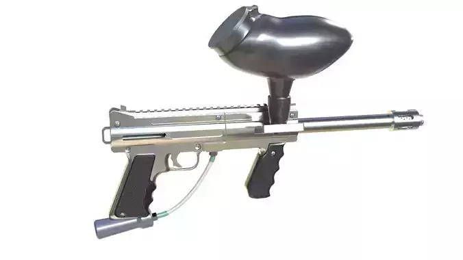 Paintball gun 3D model