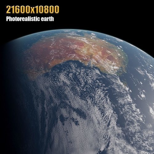 High resolution Earth 2020 3D model
