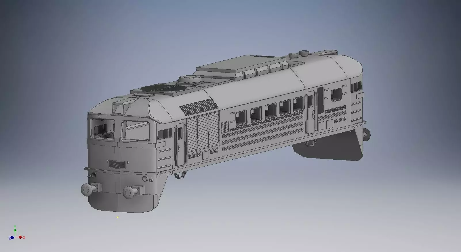 M62 Locomotive 3D model_0