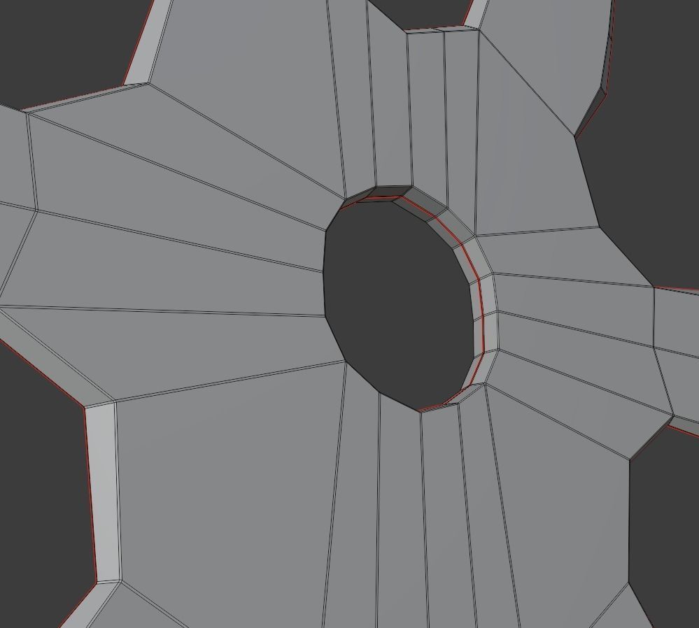 Rusty Shuriken 3D model_4