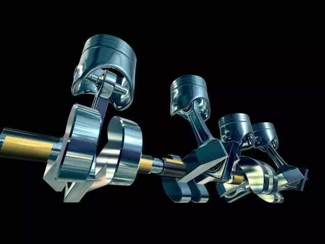 piston Low-poly 3D model_0