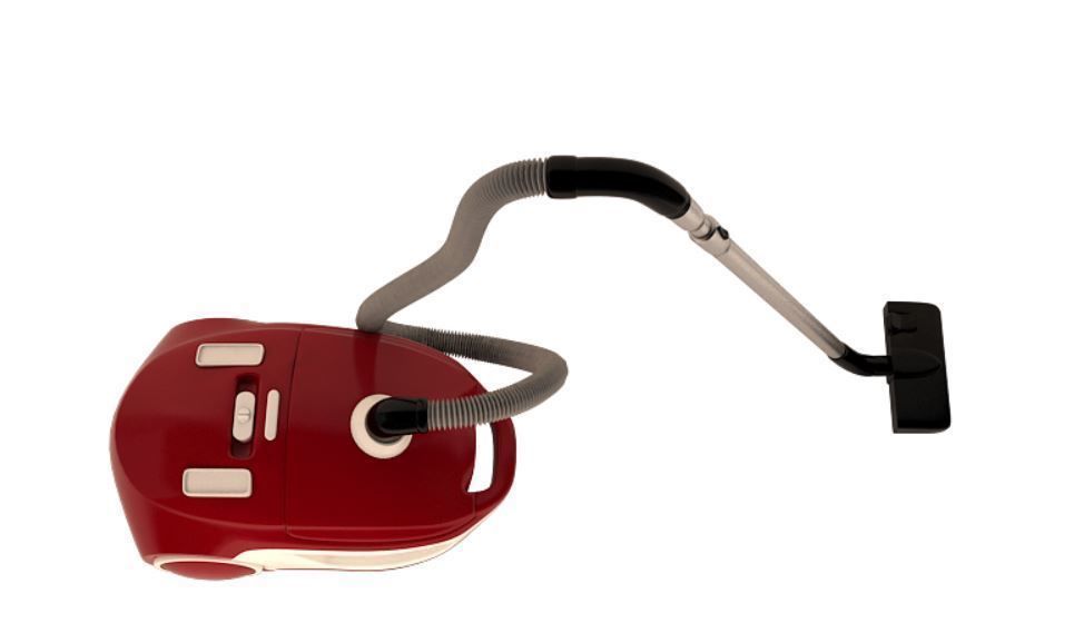 vacuum cleaner 3D model_2