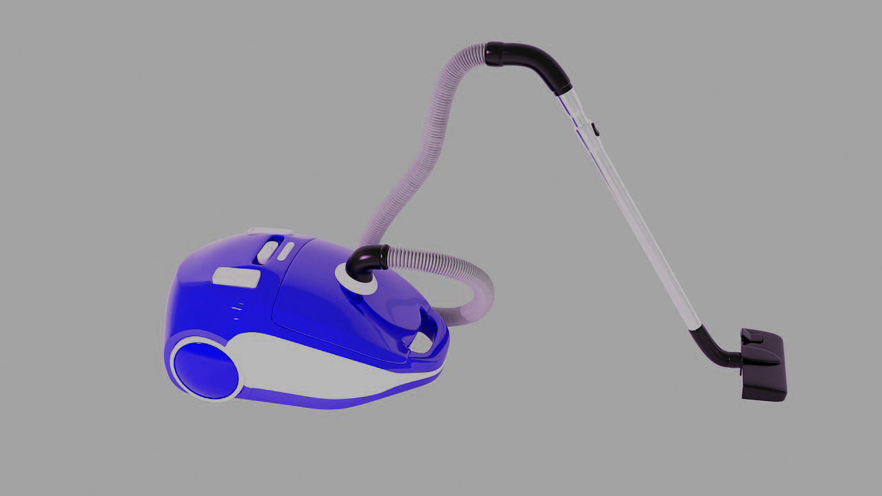 vacuum cleaner 3D model_5