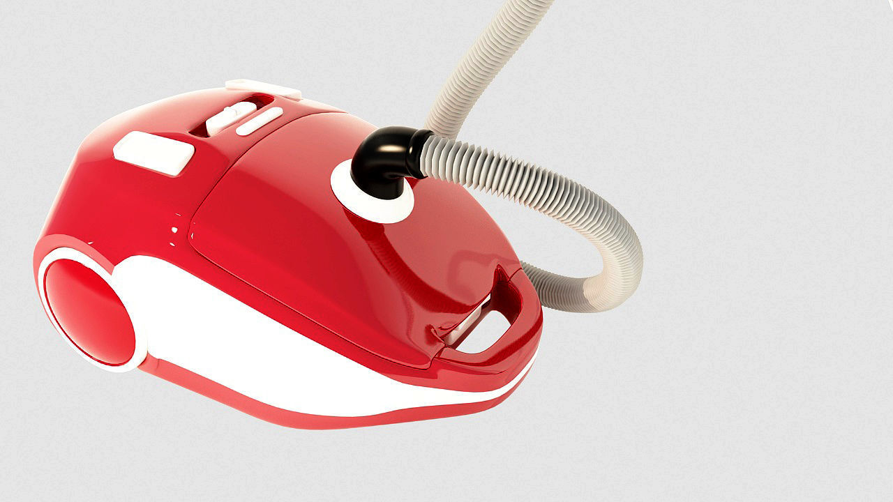 vacuum cleaner 3D model_4