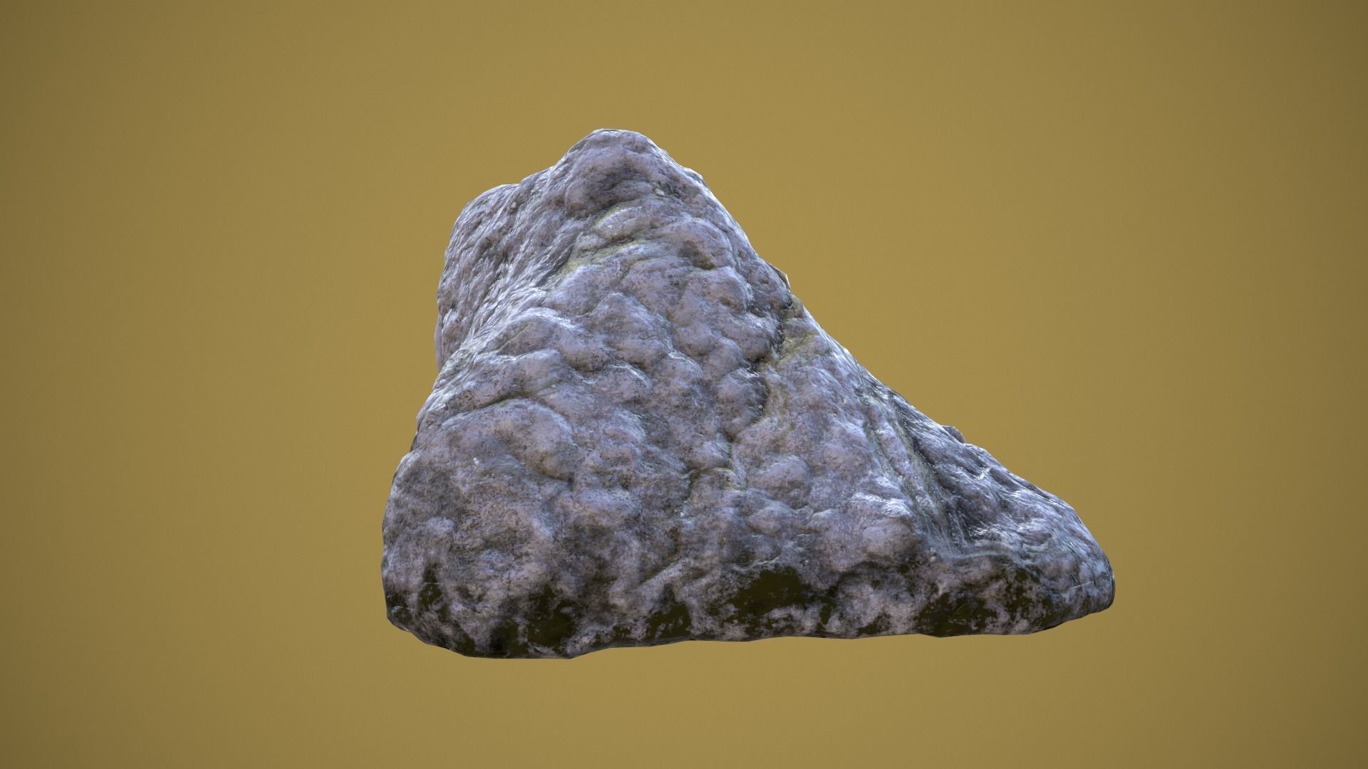 Low poly Cave  Low-poly 3D model_10