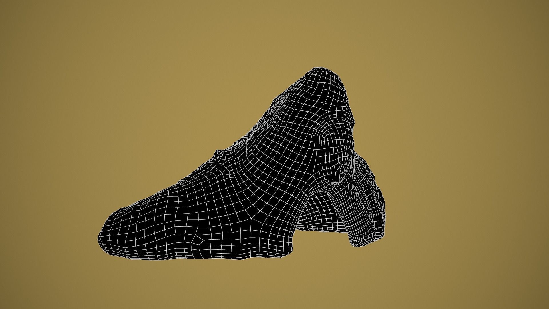 Low poly Cave  Low-poly 3D model_19