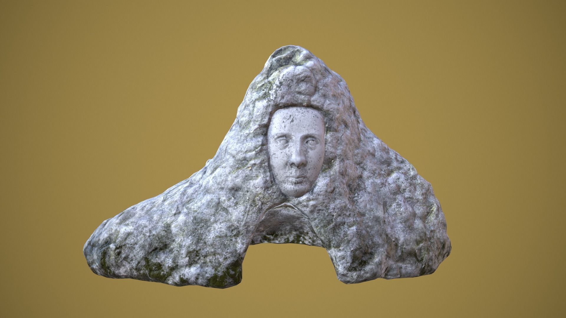 Low poly Cave  Low-poly 3D model_16