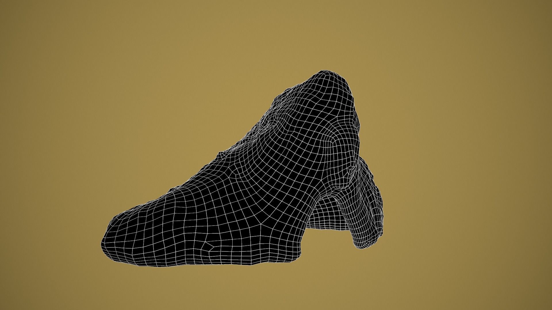 Low poly Cave  Low-poly 3D model_23