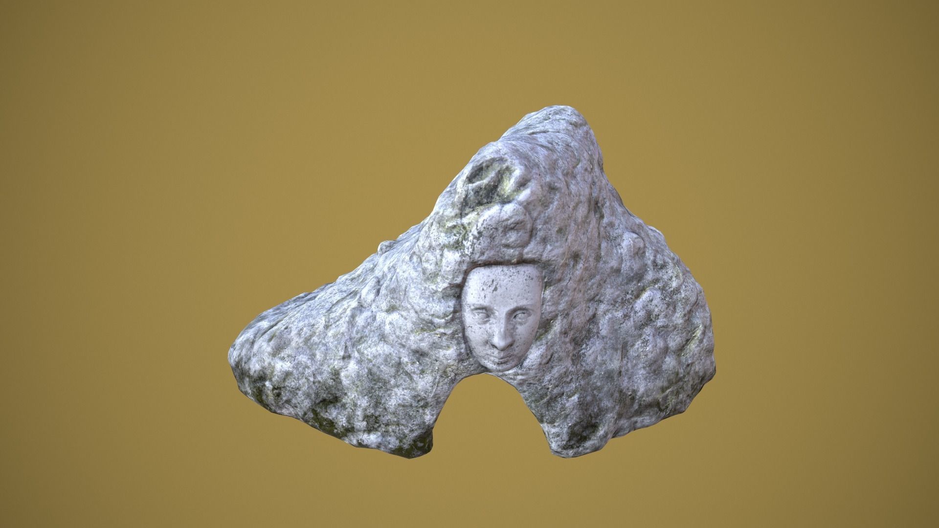 Low poly Cave  Low-poly 3D model_13