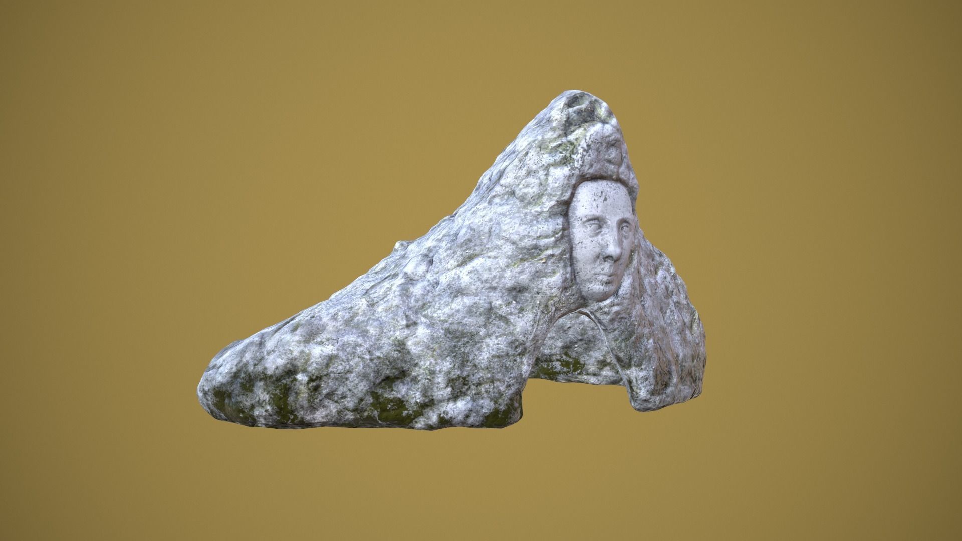 Low poly Cave  Low-poly 3D model_7