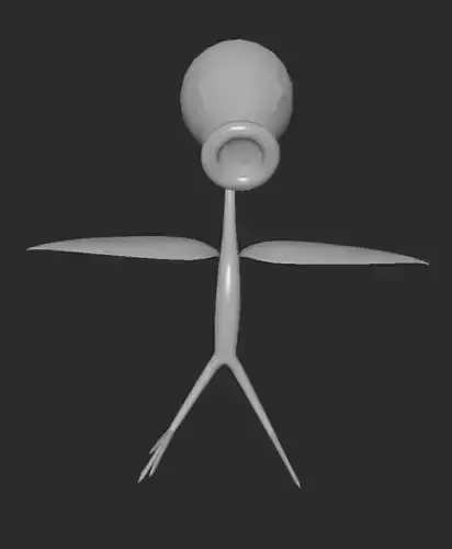 MakeIt Pokemon Bellsprout 3D model