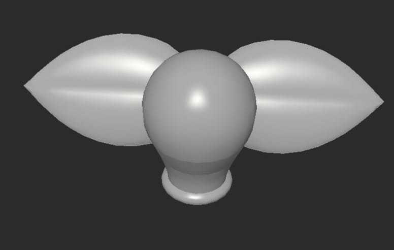 MakeIt Pokemon Bellsprout 3D model_4