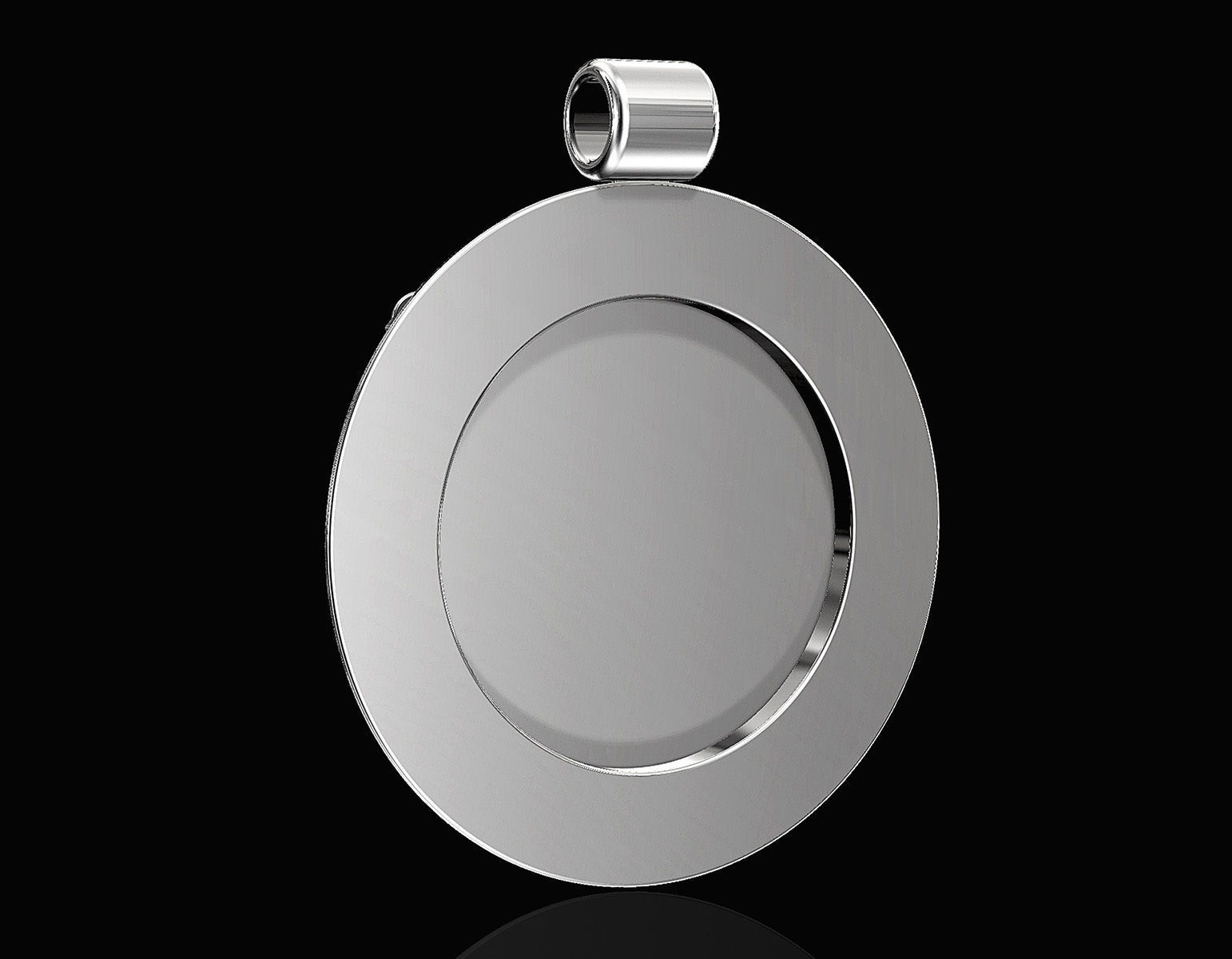  Porthole with jumper fish pendant 3D print model_3