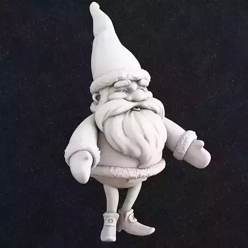 Santa Claus Christmas 1 3D print model
