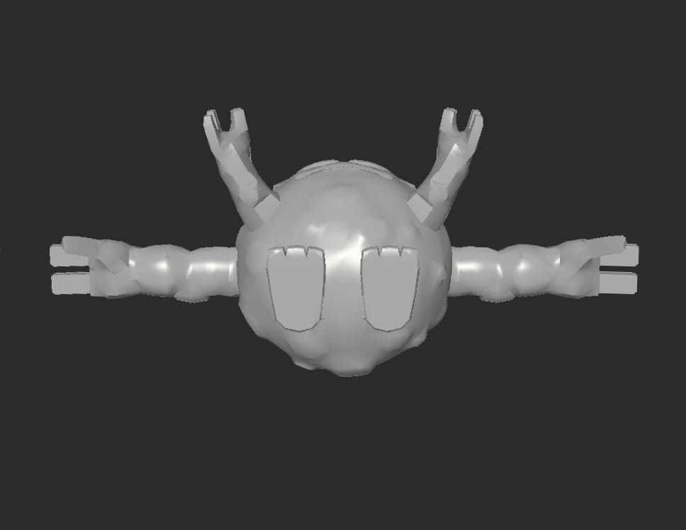 MakeIT Pokemon Graveler 3D model_4