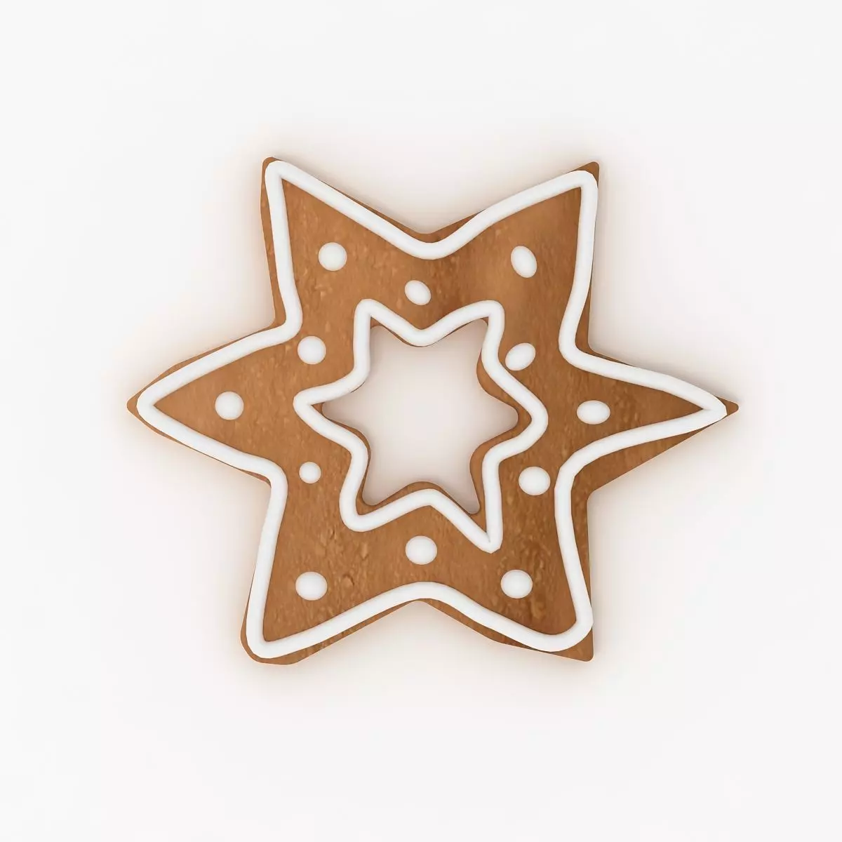 Christmas Cookie 3 3D model_0