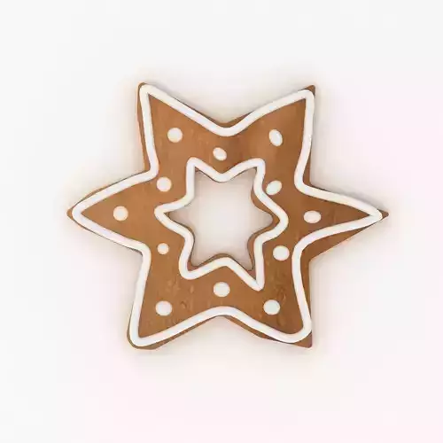 Christmas Cookie 3 3D model