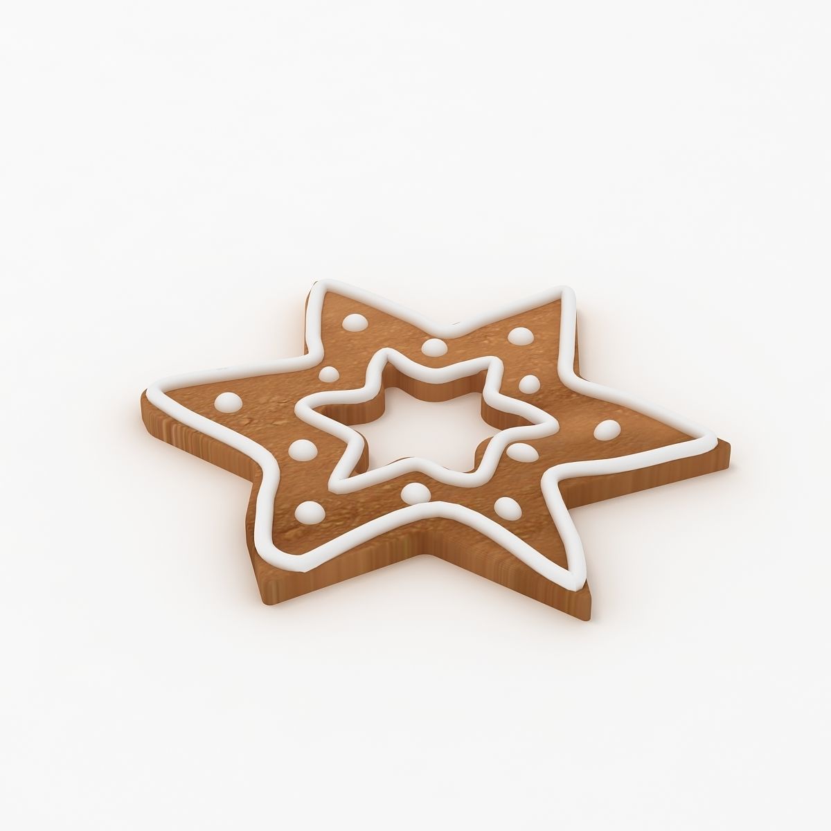 Christmas Cookie 3 3D model_1