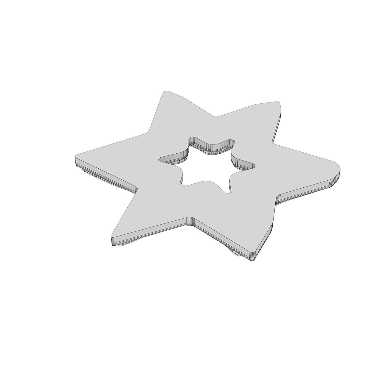 Christmas Cookie 3 3D model_4