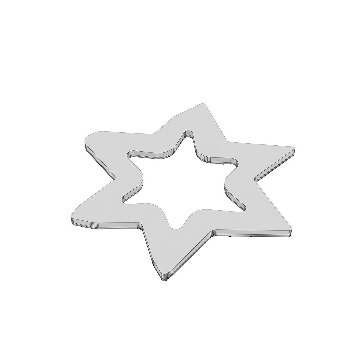 Christmas Cookie 5 3D model_4