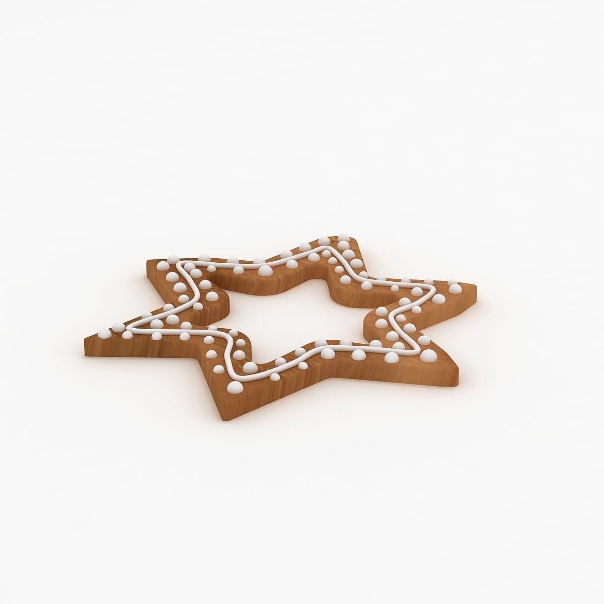 Christmas Cookie 5 3D model_2
