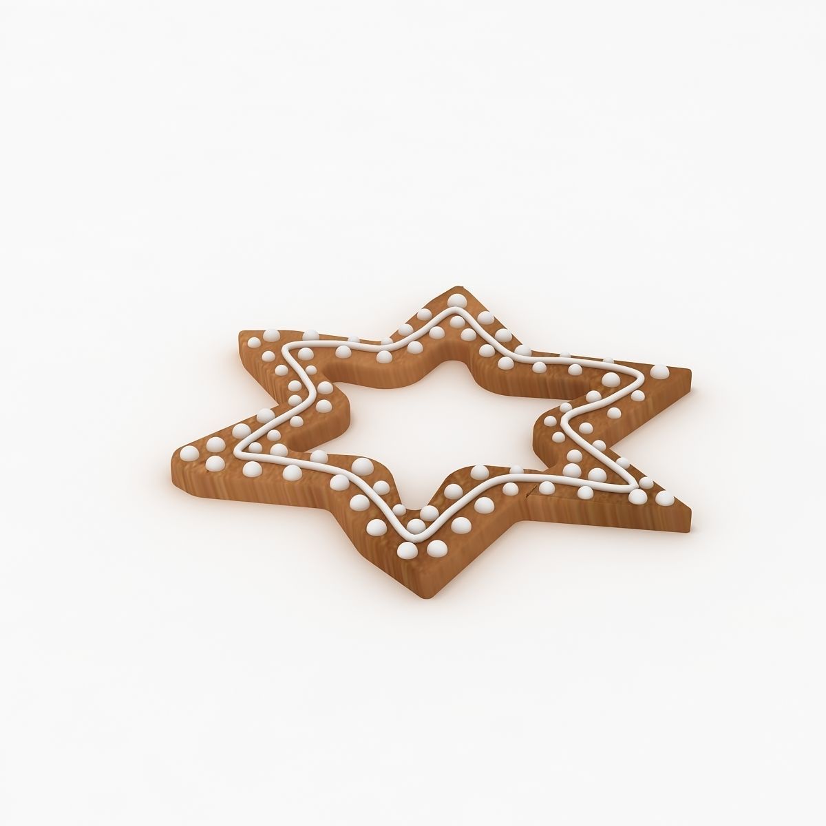 Christmas Cookie 5 3D model_1