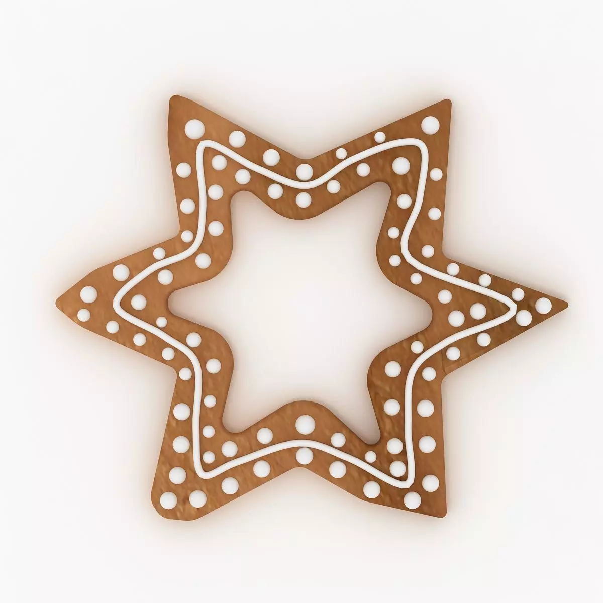 Christmas Cookie 5 3D model_0