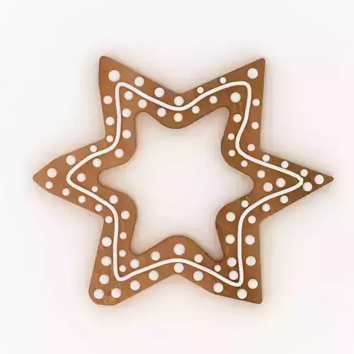 Christmas Cookie 5 3D model