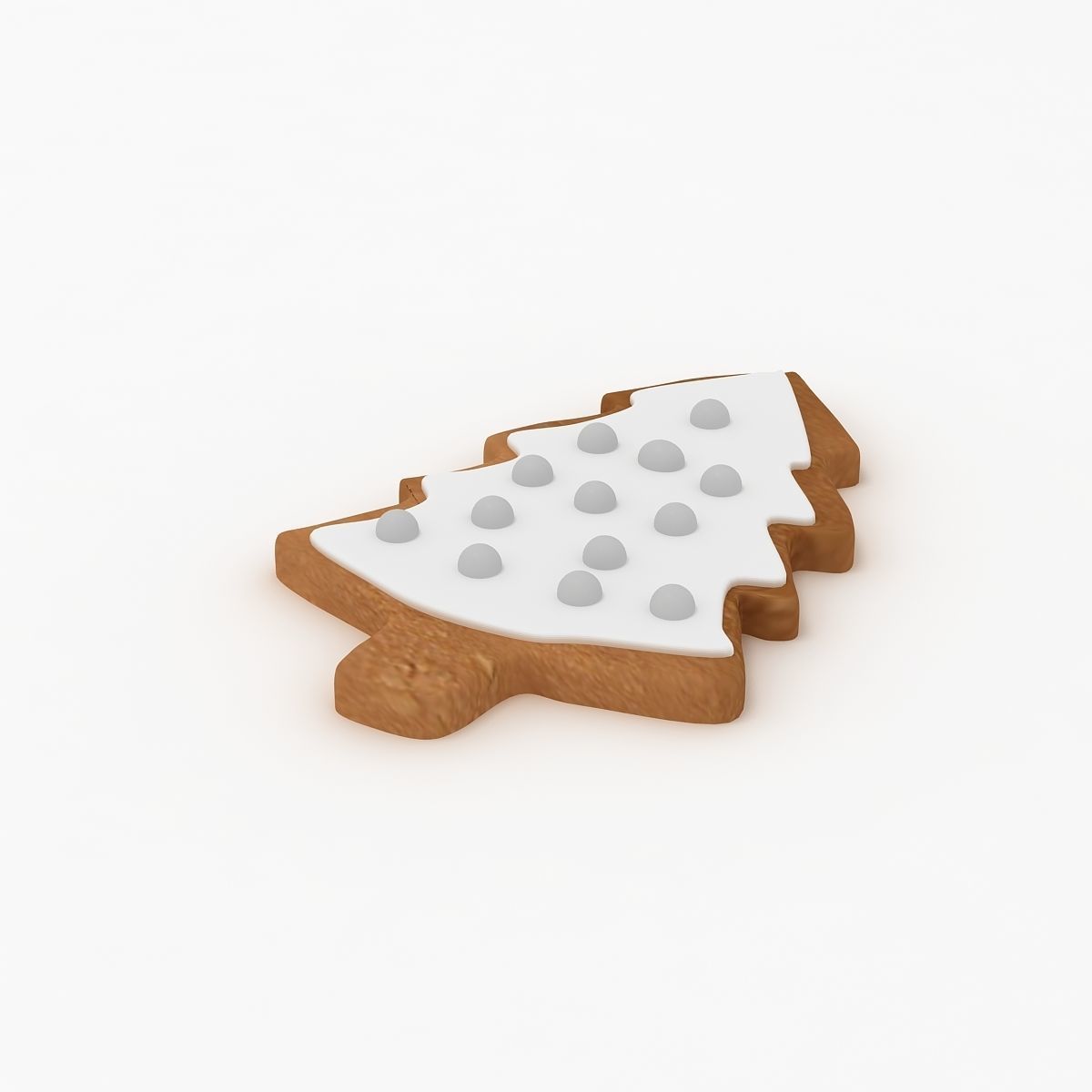 Christmas Cookie 6 3D model_1