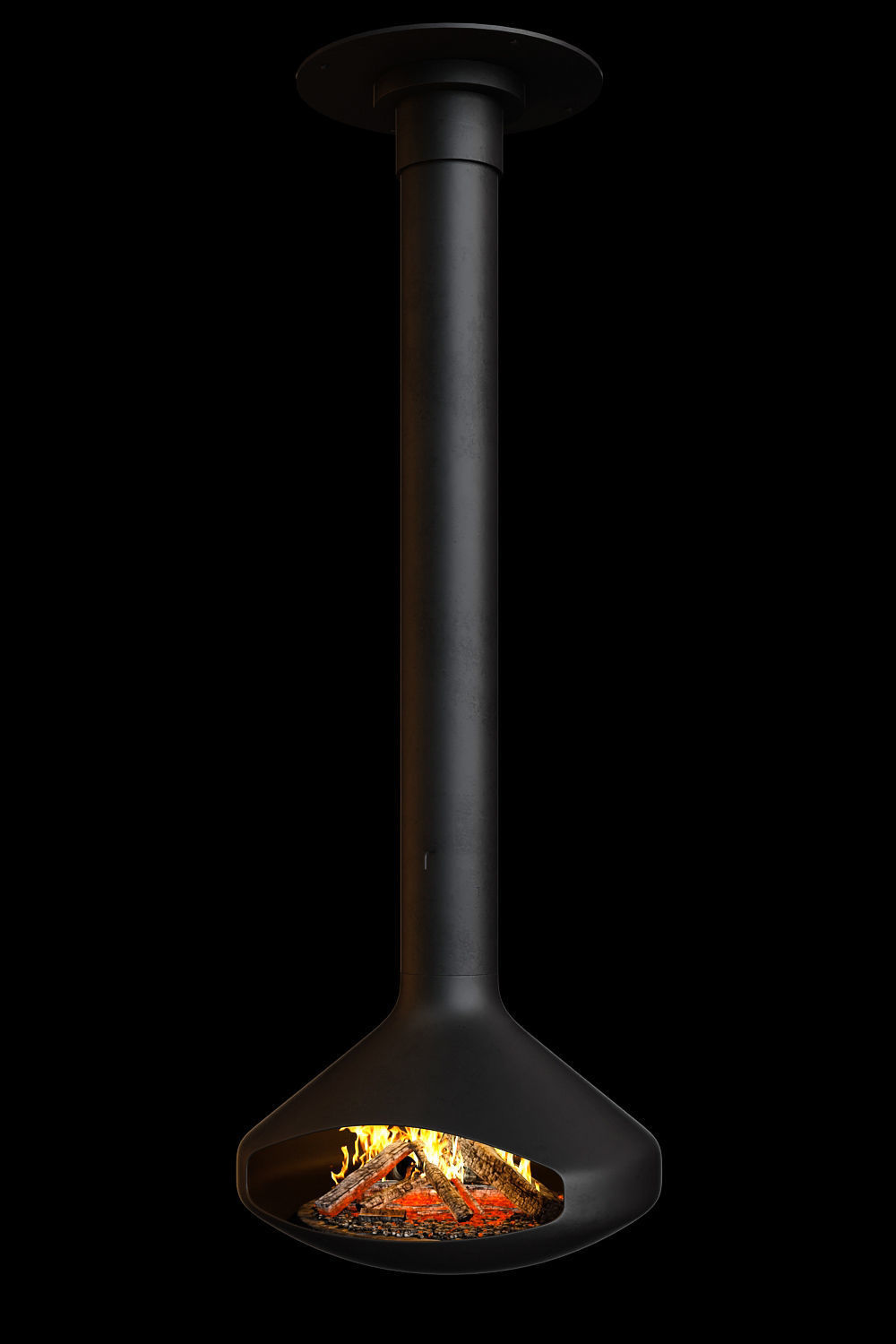 Fireplace set Focus Creation 1 3D model_11