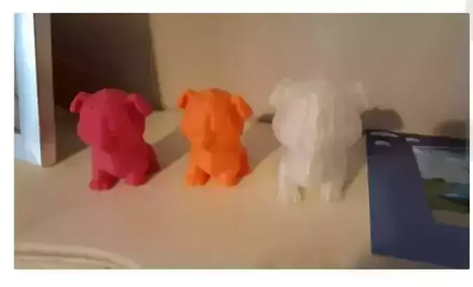Doggy dog figurines 3D model