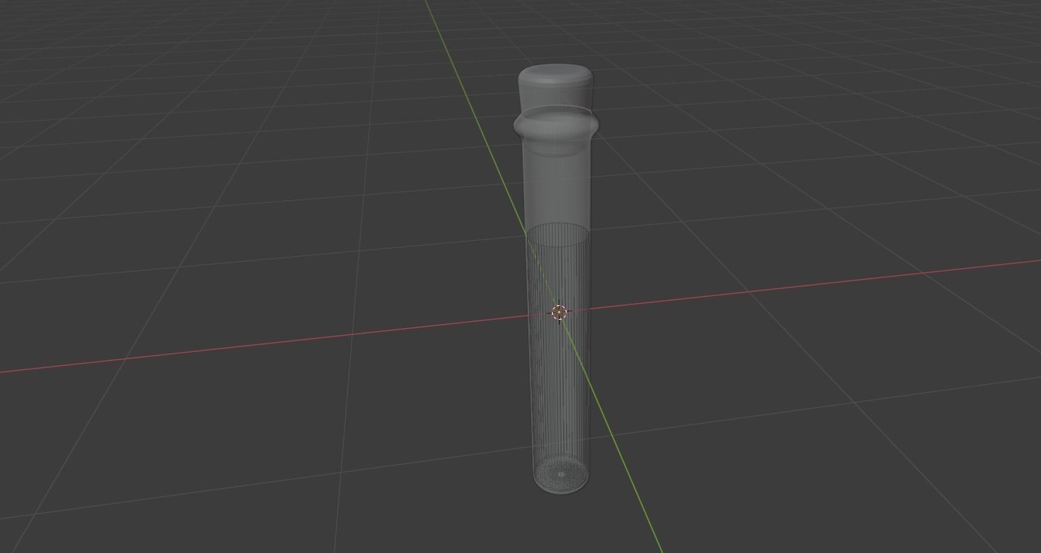 Magic Tube Bottle 3D model_5