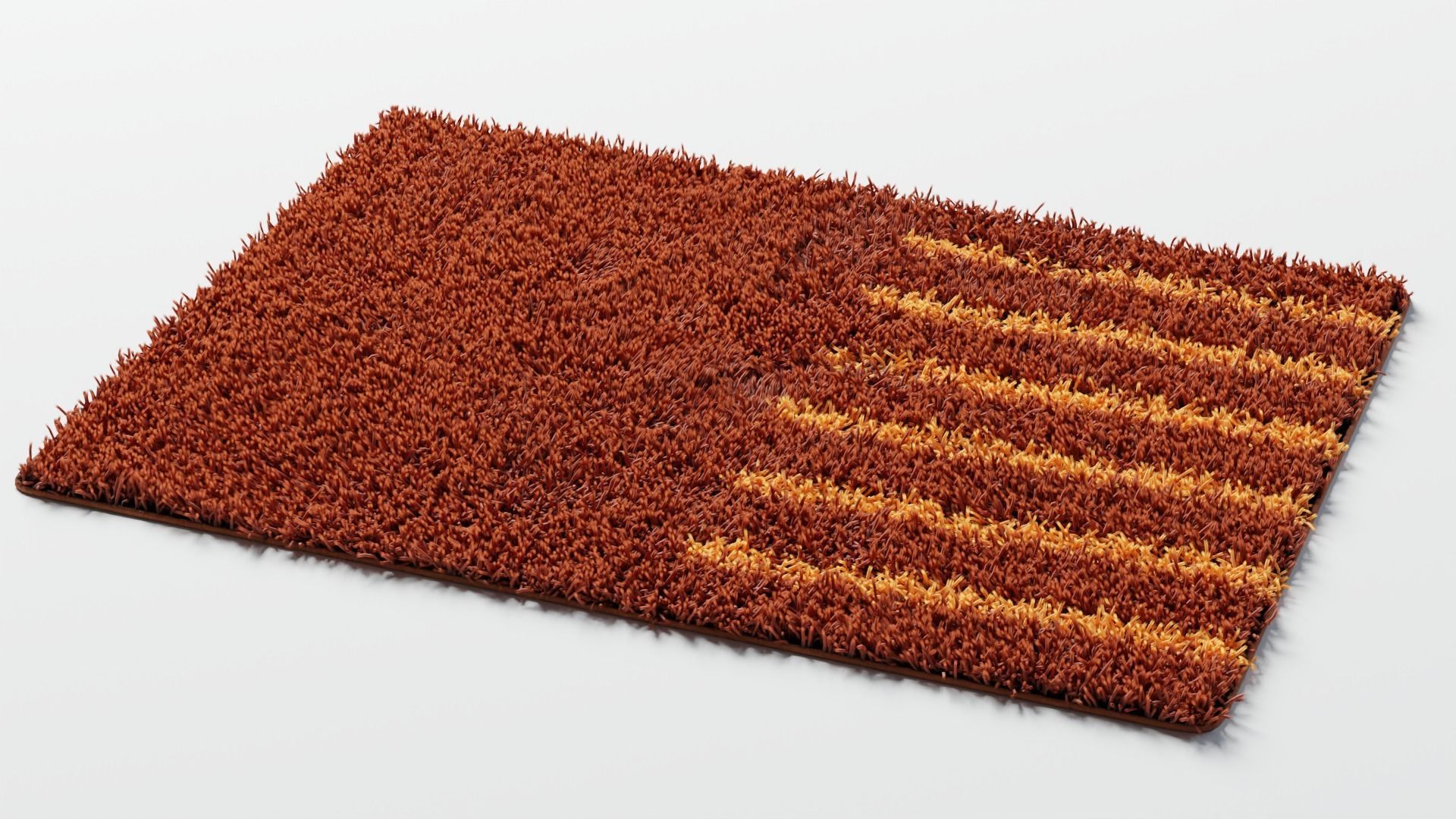 bathroom rugs 4 colors 3D model_4
