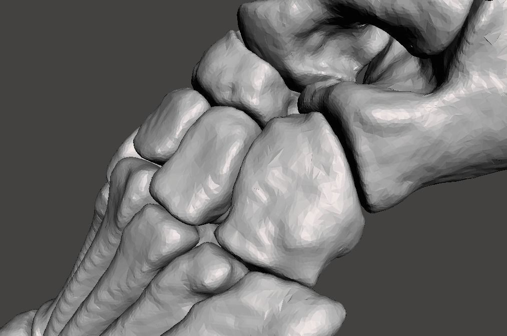 Left Foot - male 3D model_22