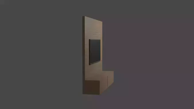 FURNITURETV wall unit 3D model