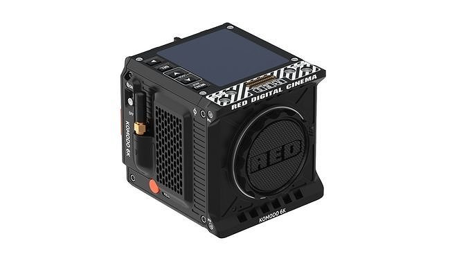 RED DIGITAL CINEMA KOMODO 6K Digital Cinema Camera 3D model