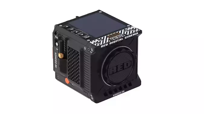 RED DIGITAL CINEMA KOMODO 6K Digital Cinema Camera 3D model