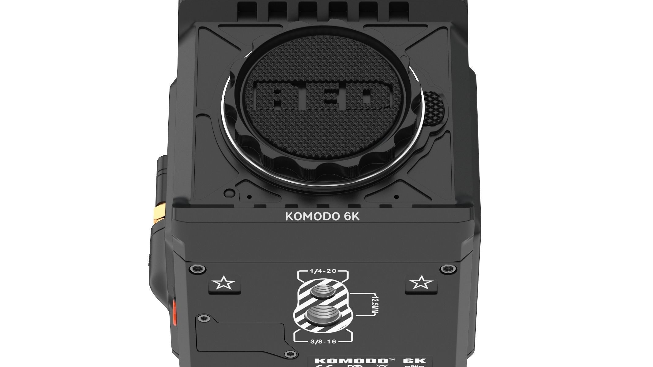 RED DIGITAL CINEMA KOMODO 6K Digital Cinema Camera 3D model_4