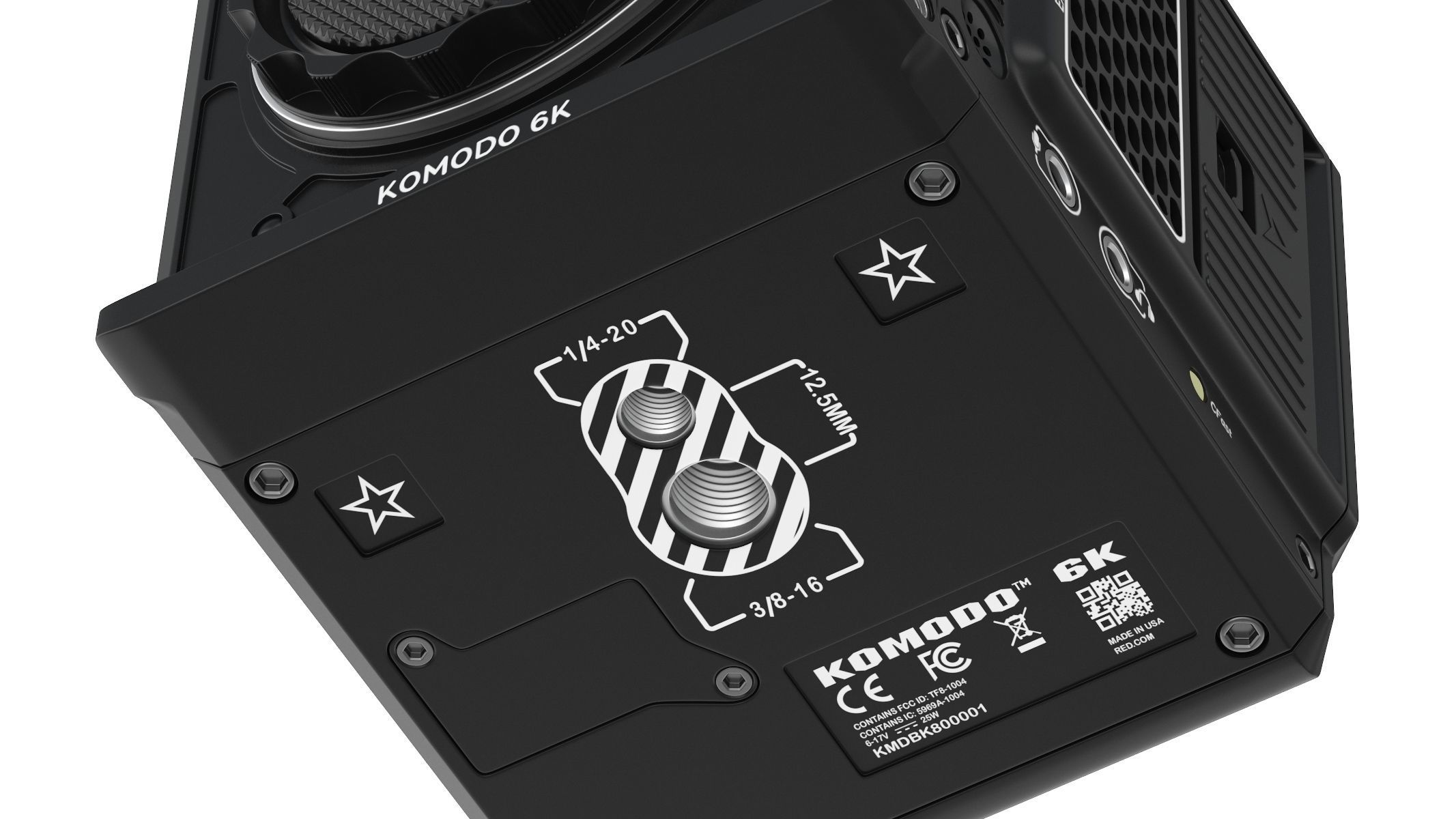 RED DIGITAL CINEMA KOMODO 6K Digital Cinema Camera 3D model_9