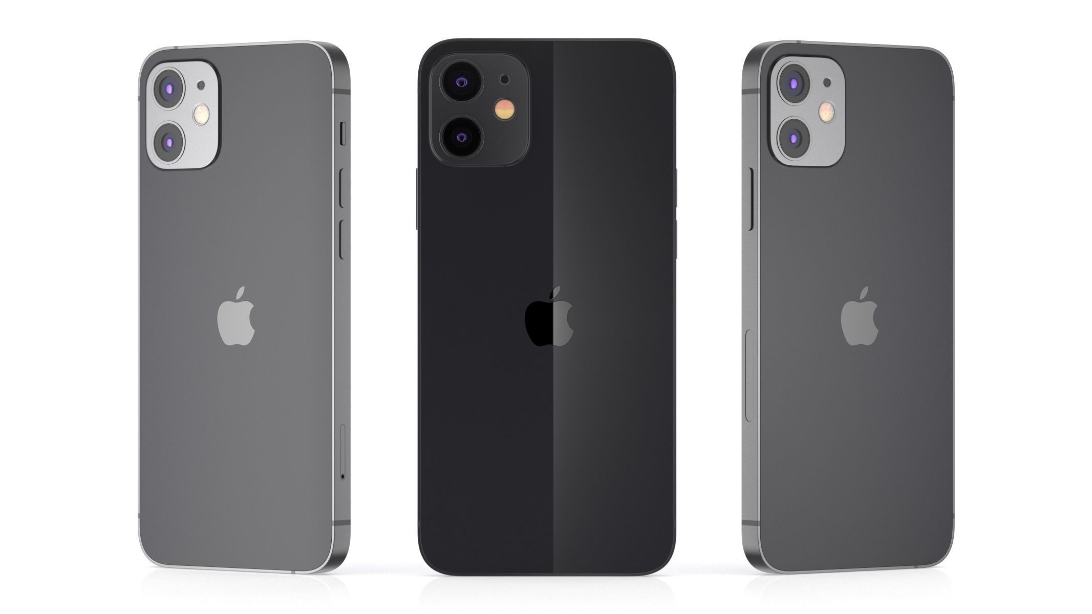 Apple iPhone 12 All Colors 3D model_8