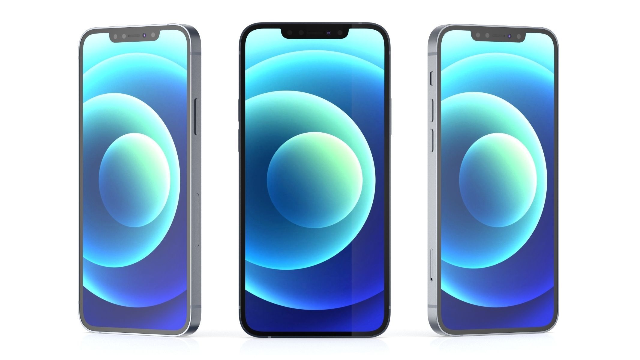 Apple iPhone 12 All Colors 3D model_18