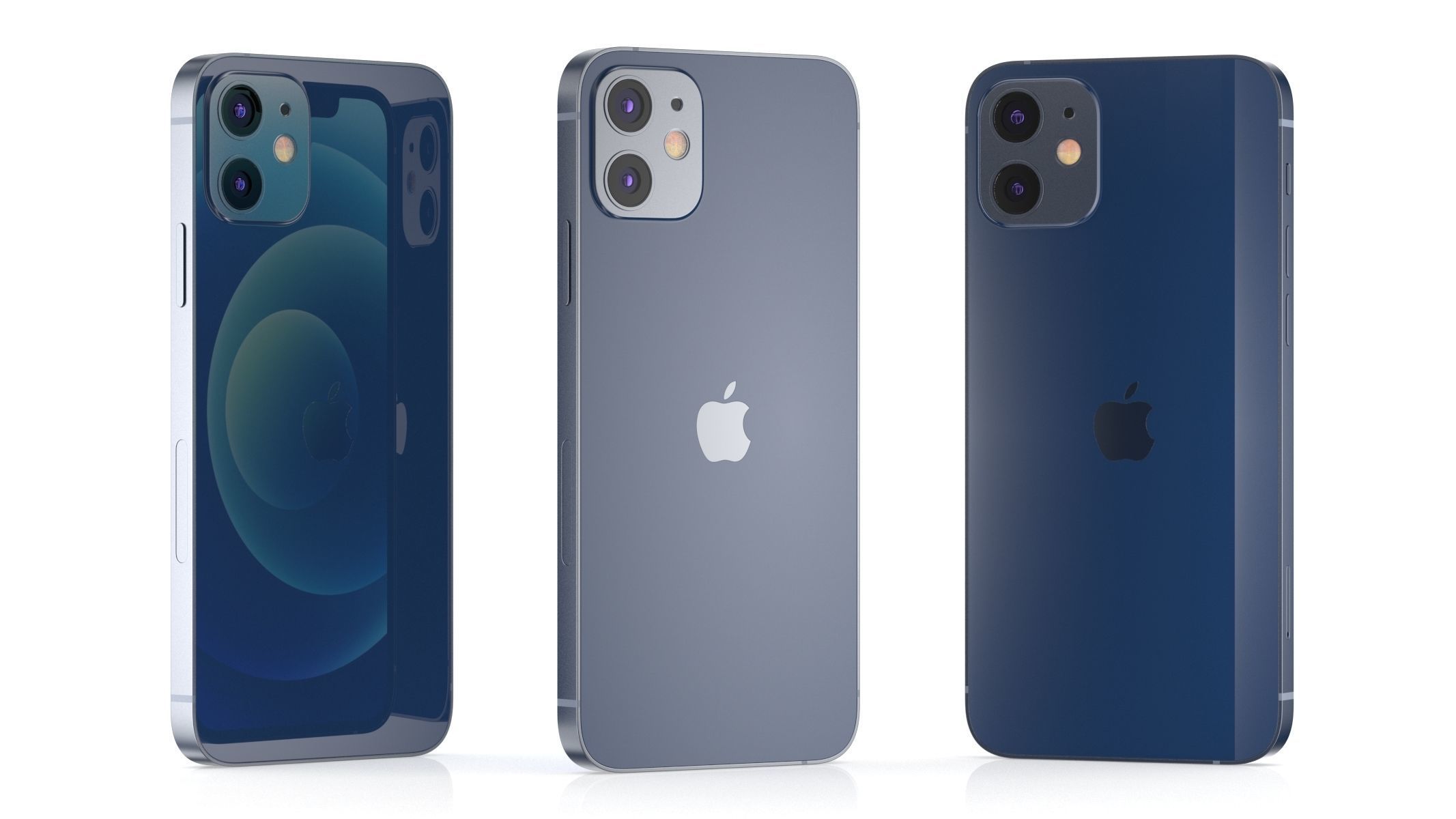 Apple iPhone 12 All Colors 3D model_19