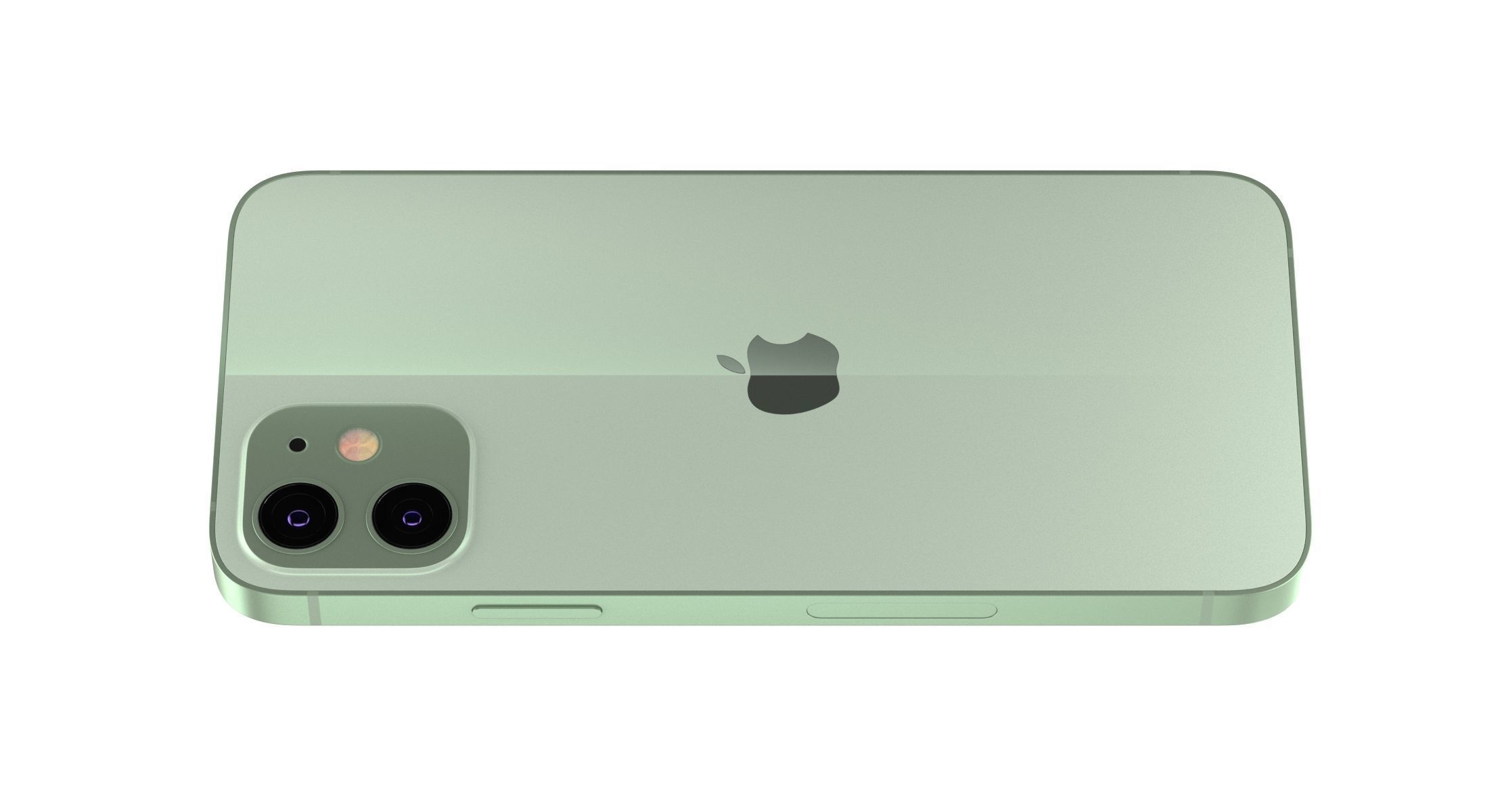 Apple iPhone 12 Green 3D model_2