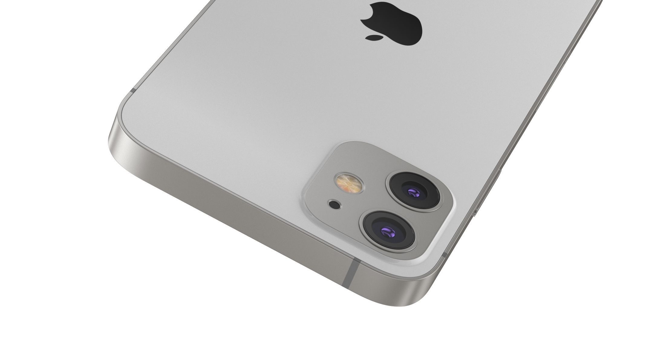 Apple iPhone 12 White 3D model_6