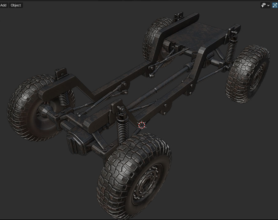 TOYOTA FJ 45 3D model_13