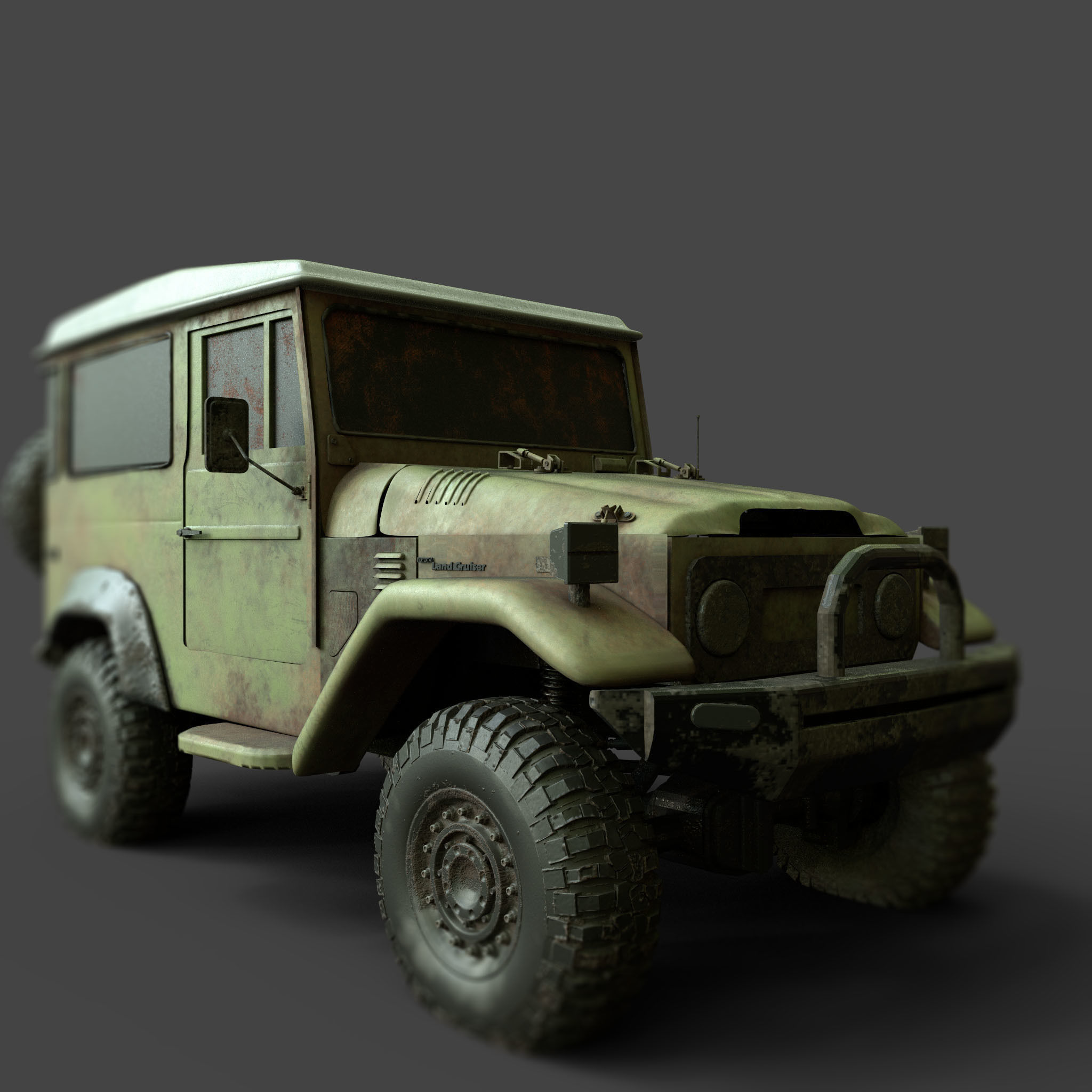 TOYOTA FJ 45 3D model_1