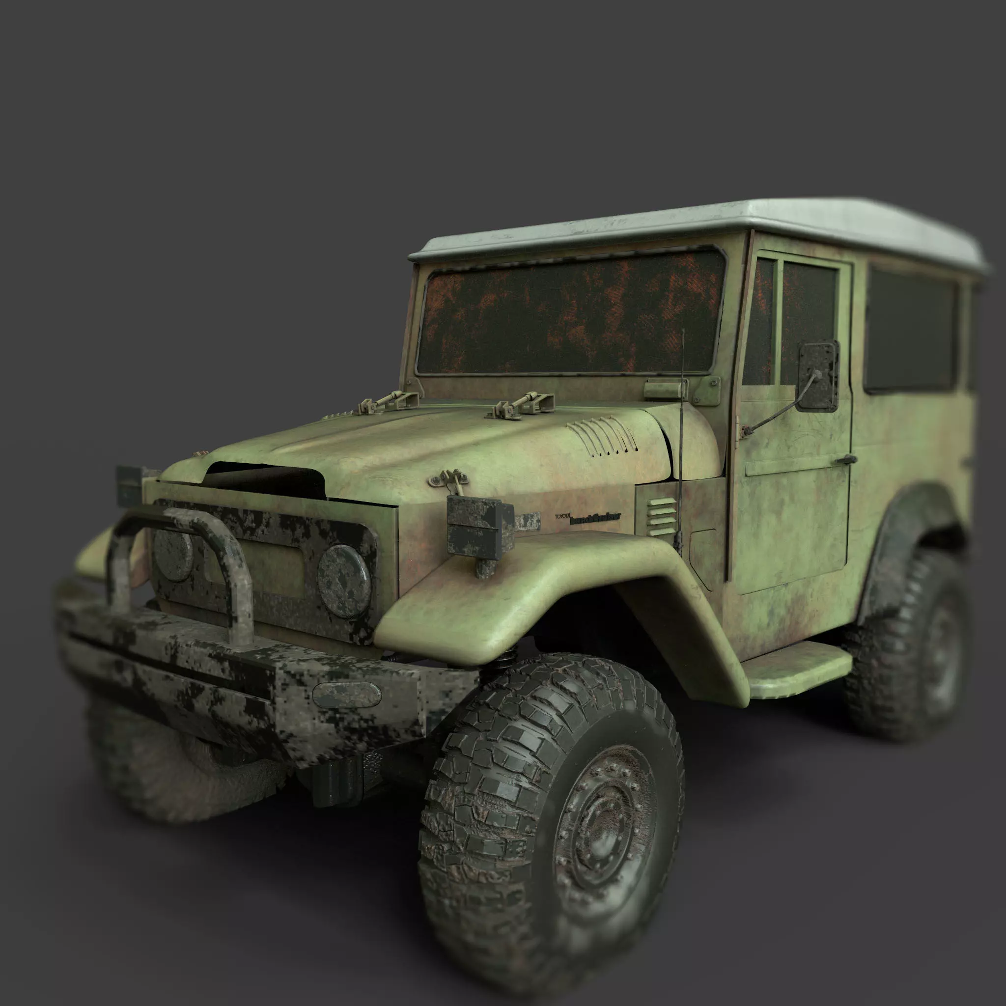 TOYOTA FJ 45 3D model_0