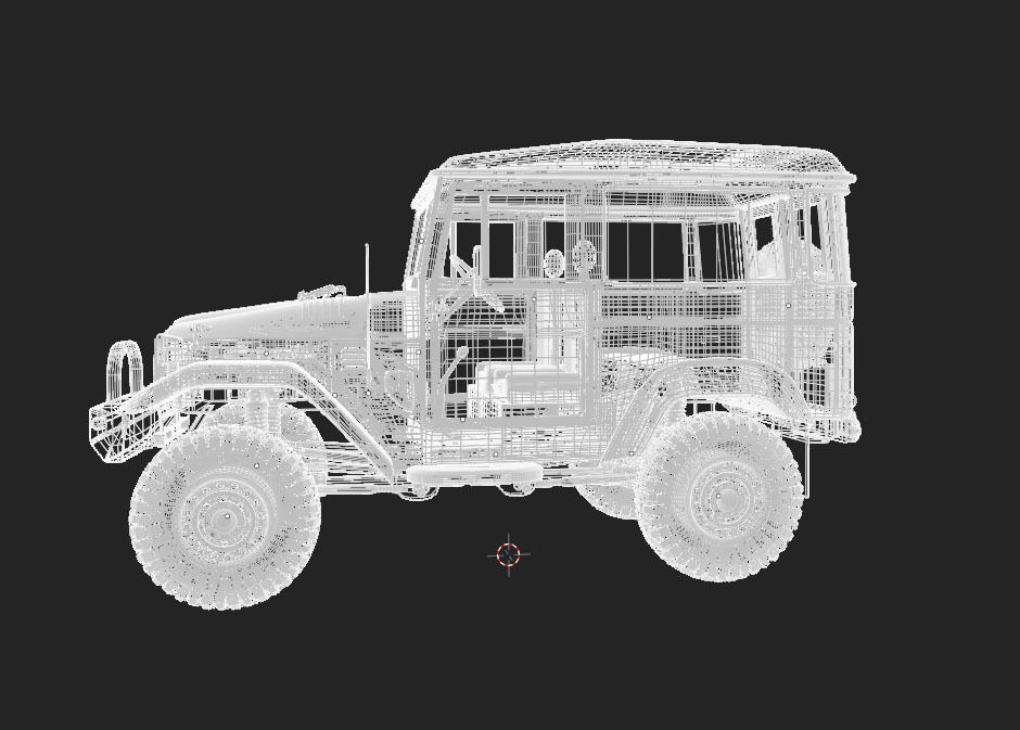 TOYOTA FJ 45 3D model_18