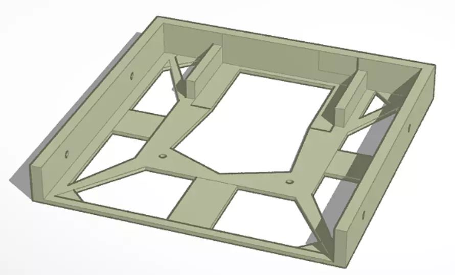SSD Bracket Free 3D print model_0